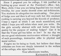 The Vassar Miscellany. (Vassar). 1897-05-01 [p 421].,The Vassar Miscellany. (Vassar). 1897-05-01 [p 421].
