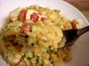 lobster-risotto-onfork